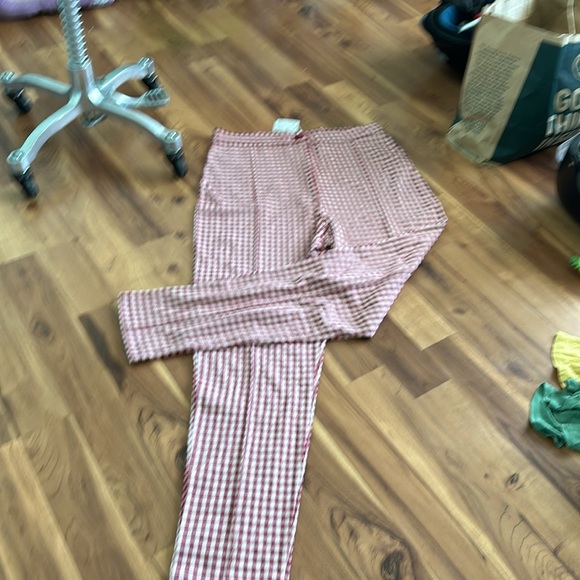 Red checkered pants - Picture 2 of 6